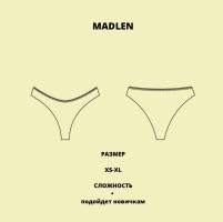 Выкройка Трусики Madlen XS-XL